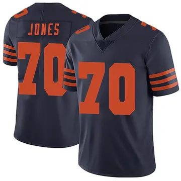 Top-selling Item] Chicago Bears Braxton Jones 70 White Vapor Limited 3D  Unisex Jersey