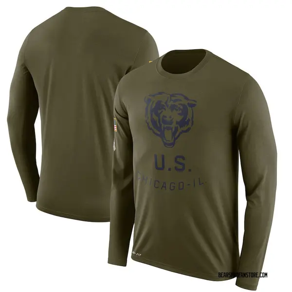 bears salute to service 2018 hoodie