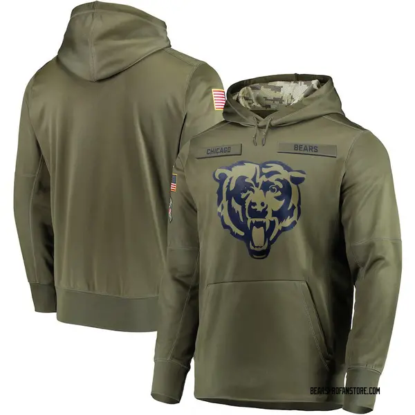 Bears salute to service hoodie 2018 best sale