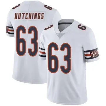 Men's Jaylon Hutchings Chicago Bears Limited White Vapor Untouchable Jersey