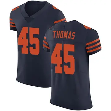 Men's Nike Joe Thomas Navy Chicago Bears Game Player Jersey