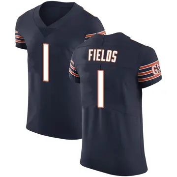 Men's Nike Justin Fields Navy Chicago Bears Vapor Elite, 48% OFF