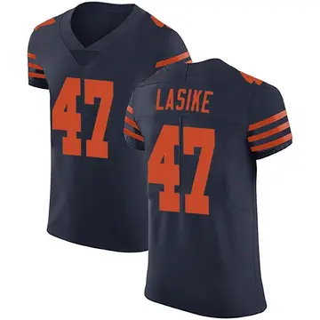 Men's Paul Lasike Chicago Bears Elite Navy Blue Alternate Vapor Untouchable Jersey