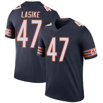 Men's Paul Lasike Chicago Bears Legend Navy Color Rush Jersey