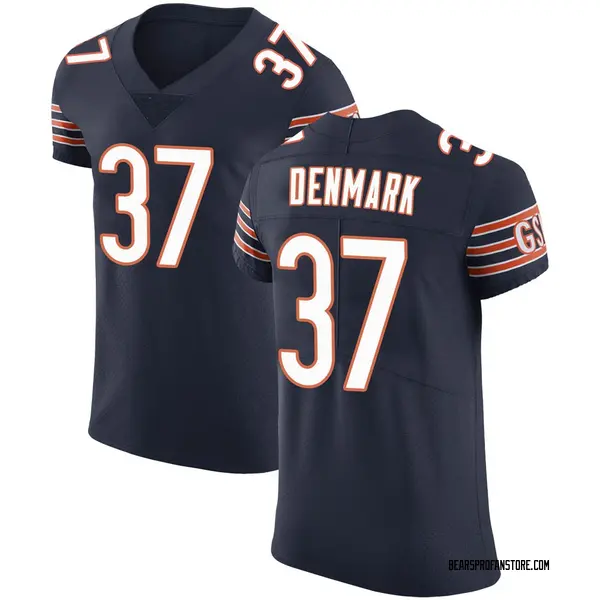 Men's Stephen Denmark Chicago Bears Elite Navy Team Color Vapor ...