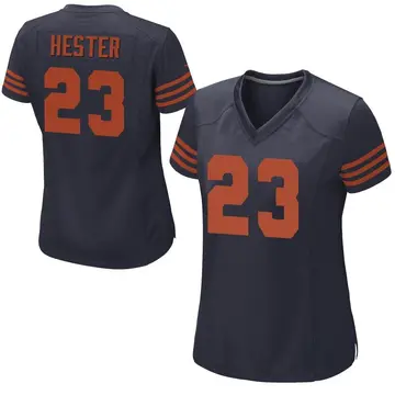 Limited Men's Devin Hester Navy Blue Jersey - #23 Football Chicago Bears  Rush Vapor Untouchable