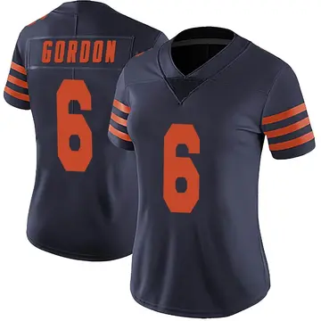 Chicago Bears Kyler Gordon 6 White Vapor Limited Jersey - Bluefink