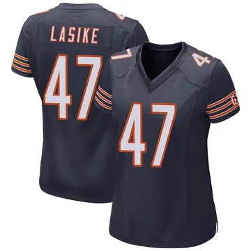 Women's Paul Lasike Chicago Bears Game Navy Team Color Jersey