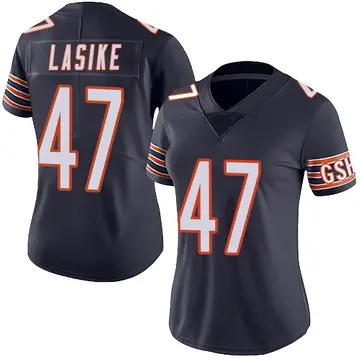 Women's Paul Lasike Chicago Bears Limited Navy Team Color Vapor Untouchable Jersey