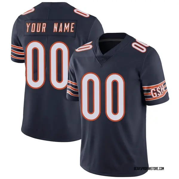 Elite Youth Navy Blue Home Jersey - Football Customized Chicago Bears Vapor  Untouchable