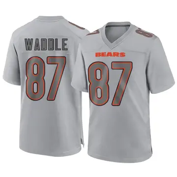 Elite Men's Tom Waddle Navy Blue Home Jersey - #87 Football Chicago Bears  Vapor Untouchable